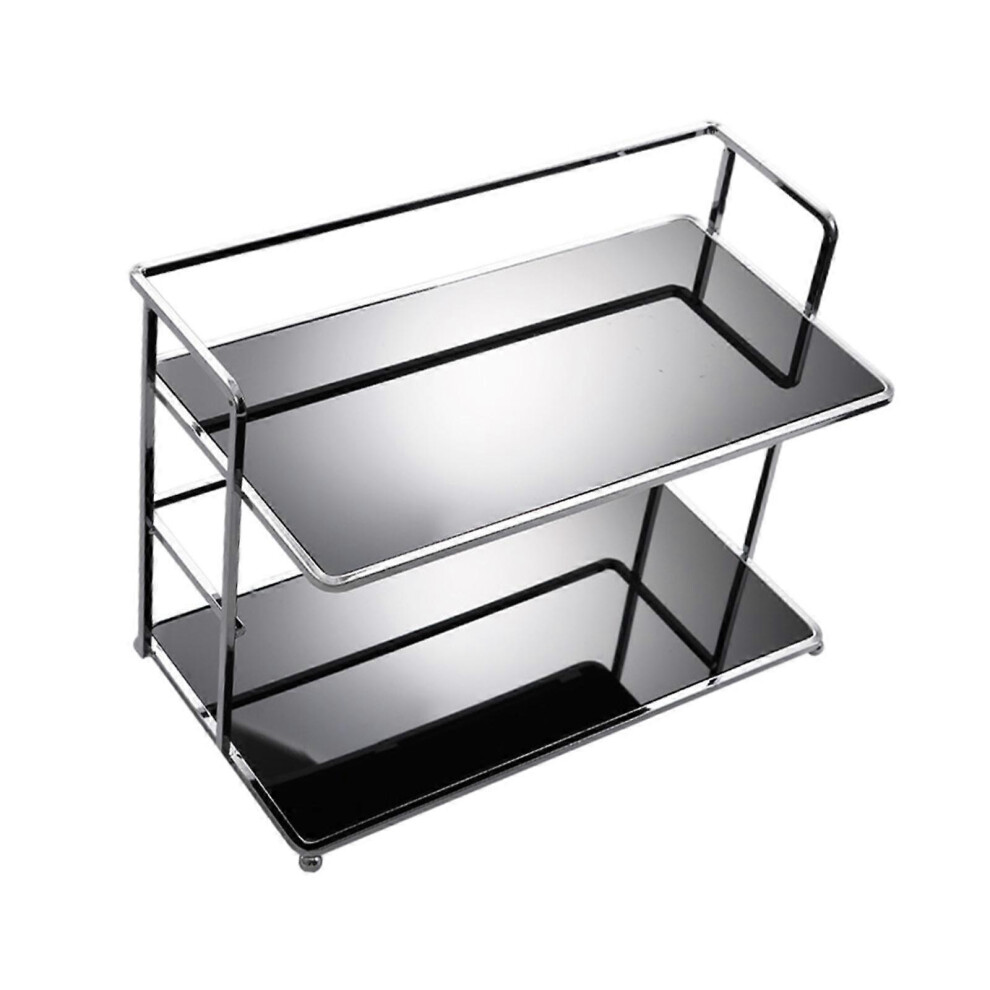Countertop Organizer For Bathroom Cosmetic Organizer Tray 2 Layer Vanity 3523678346791