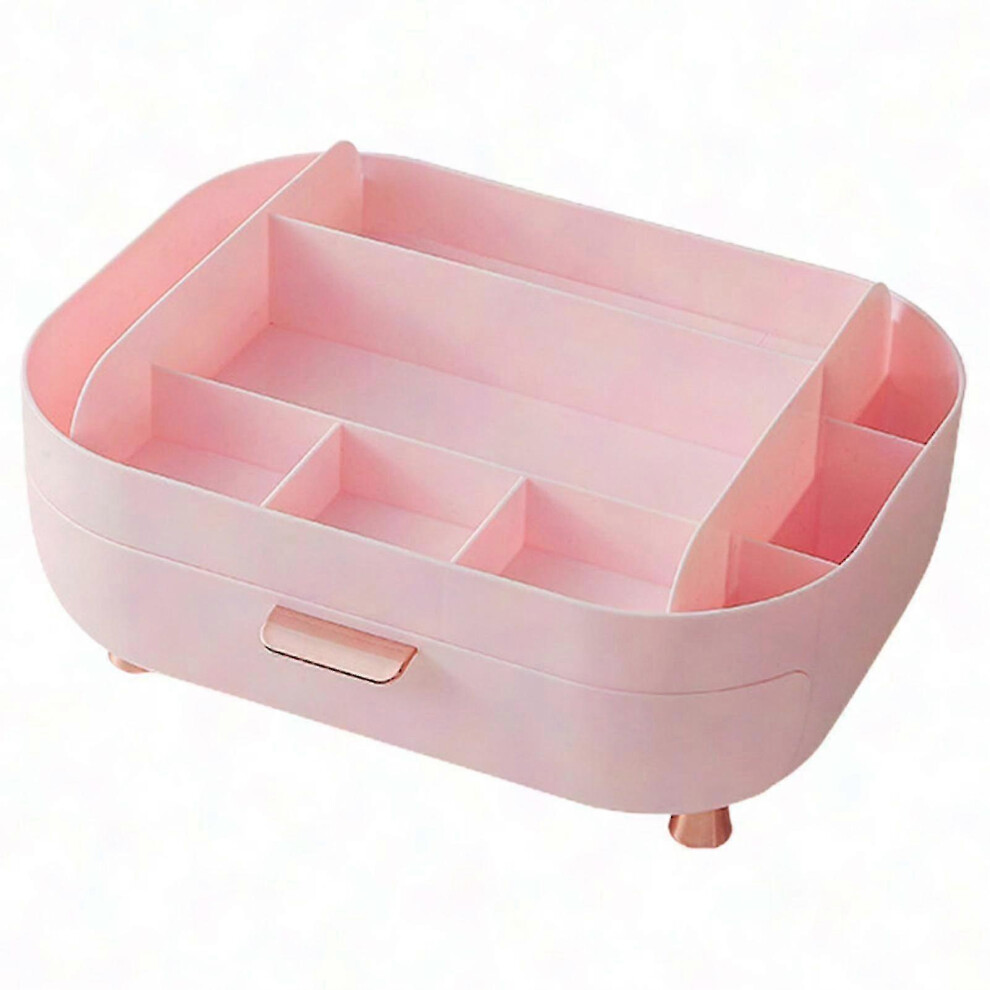 Multi-Compartment Cosmetic Organizer for Makeup & Nail Polish Storage