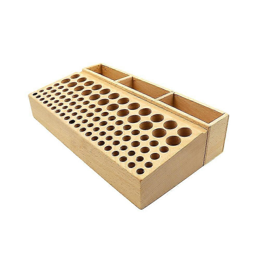 98/46 Hole Leather Tool Storage Rack Frame Hand-stitched Storage Rack Punch Seal Tool Storage Table Diy Craft Tool Storage Box Zekai