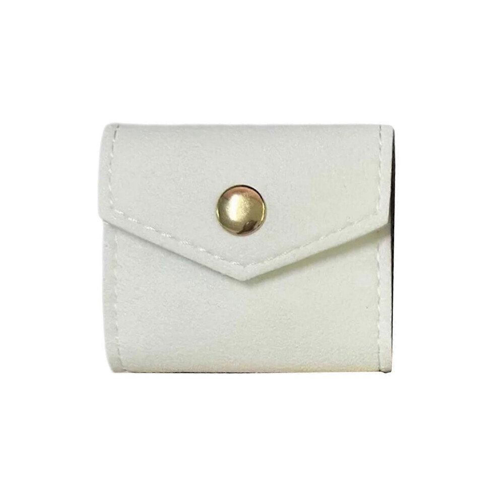 Stylish Jewelry Storage Pouches Fashionable Jewelry Storage Pouches for Earrings and Rings in Microfiber Leather