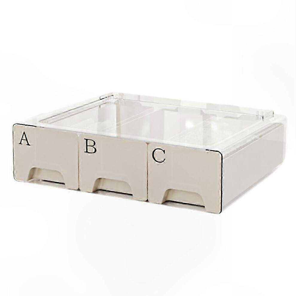 Cosmetic Organizer with Multiple Compartments for Desktop Use