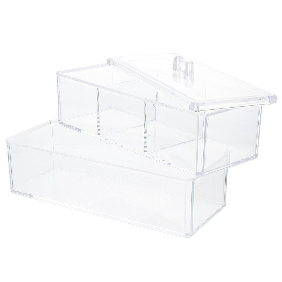 Cosmetic Organizer Acrylic Cosmetic Storage Holder for Bathroom Use
