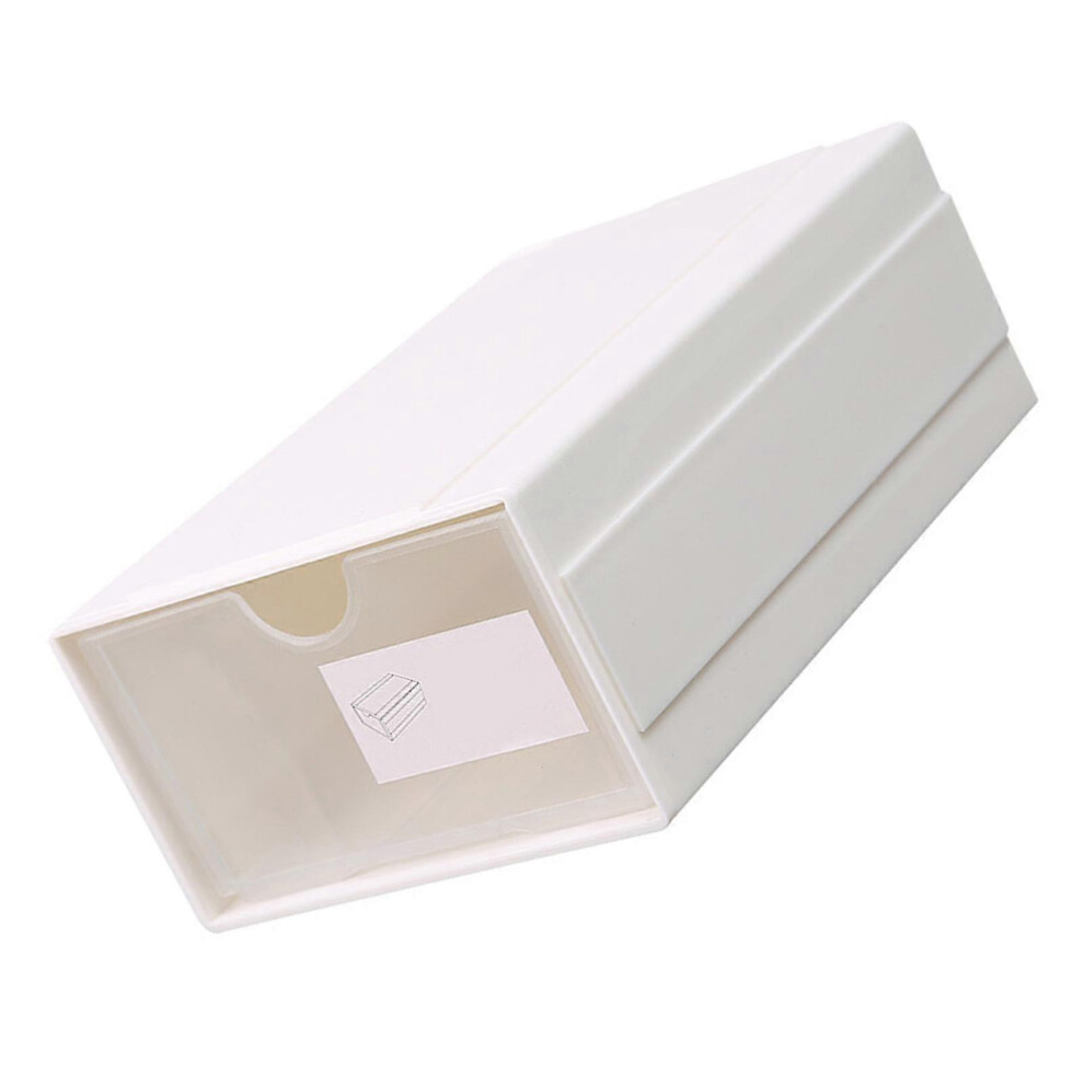 Stackable Dustproof Cosmetic Organizer Drawer for Makeup Storage