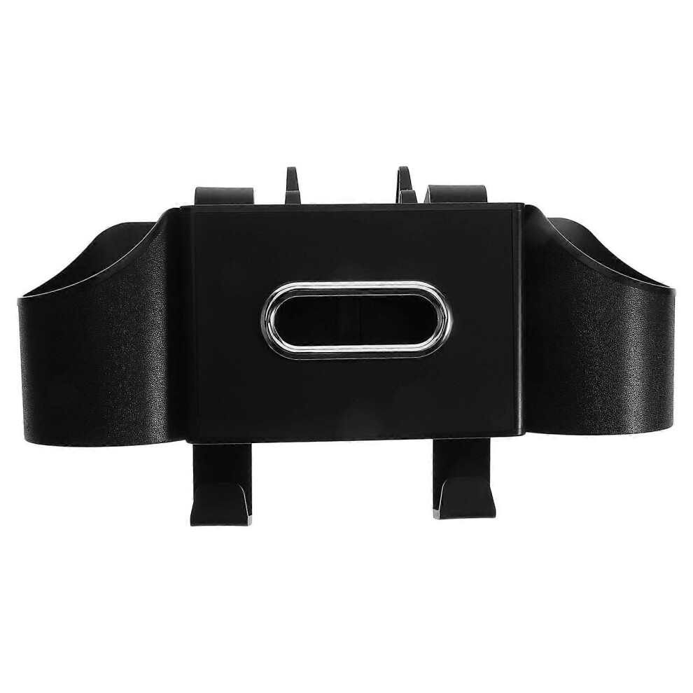 Car Organizer Headrest Backseat Holder With Tissue Box For Car Accessories Black 4973492224994