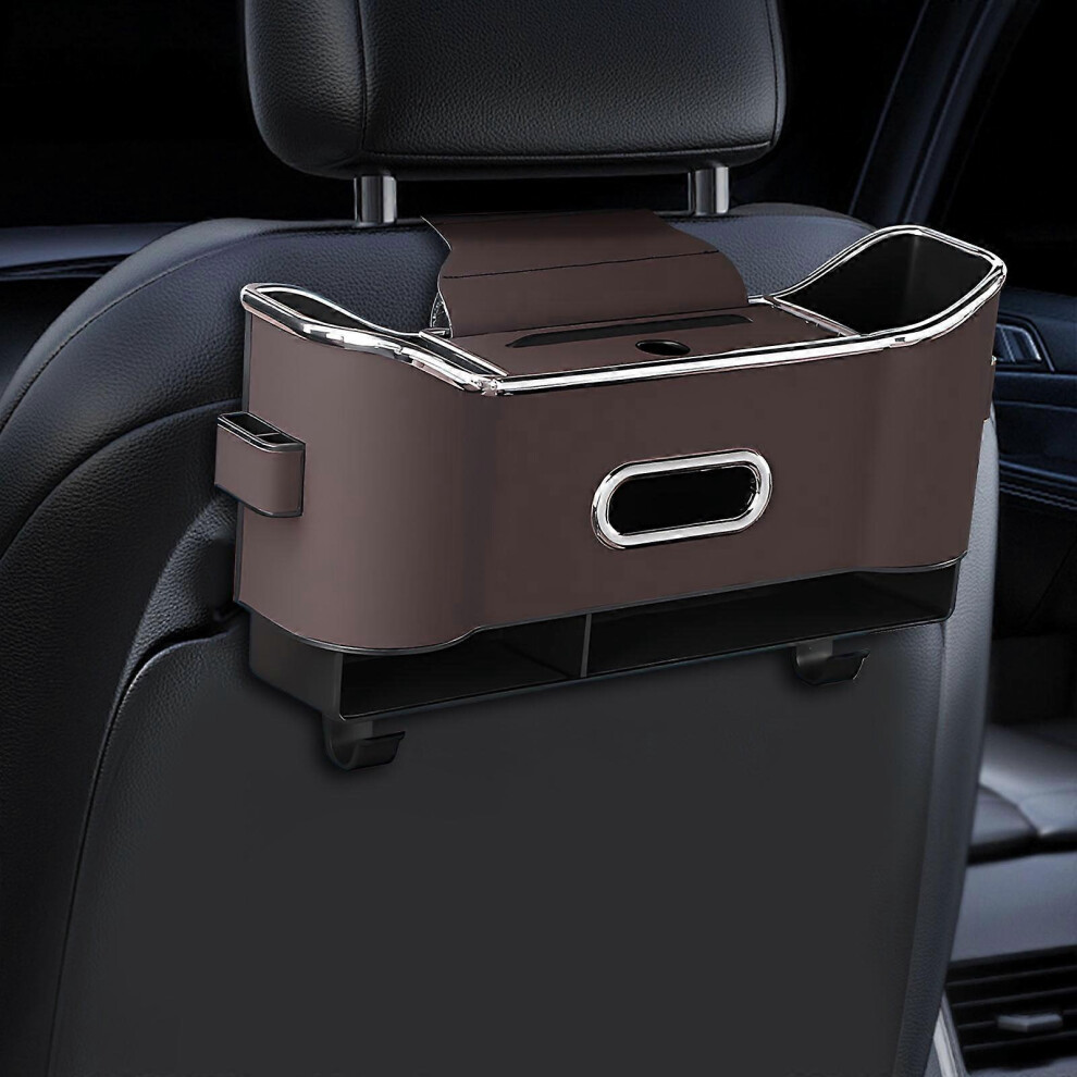 Car Seat Back Organizer Â Cup Holder Tissue Box, Car Storage Organizer, Auto Backseat Organizer, Multifunctional Car Accessory 6001529415737