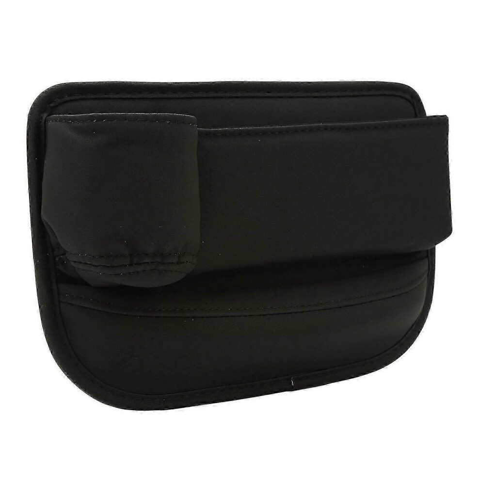 For Car Seat Gap Organizer Multifunctional - Pu Leather Console Side Storage Box With Cup Holder, Car Organizer 4911860358537