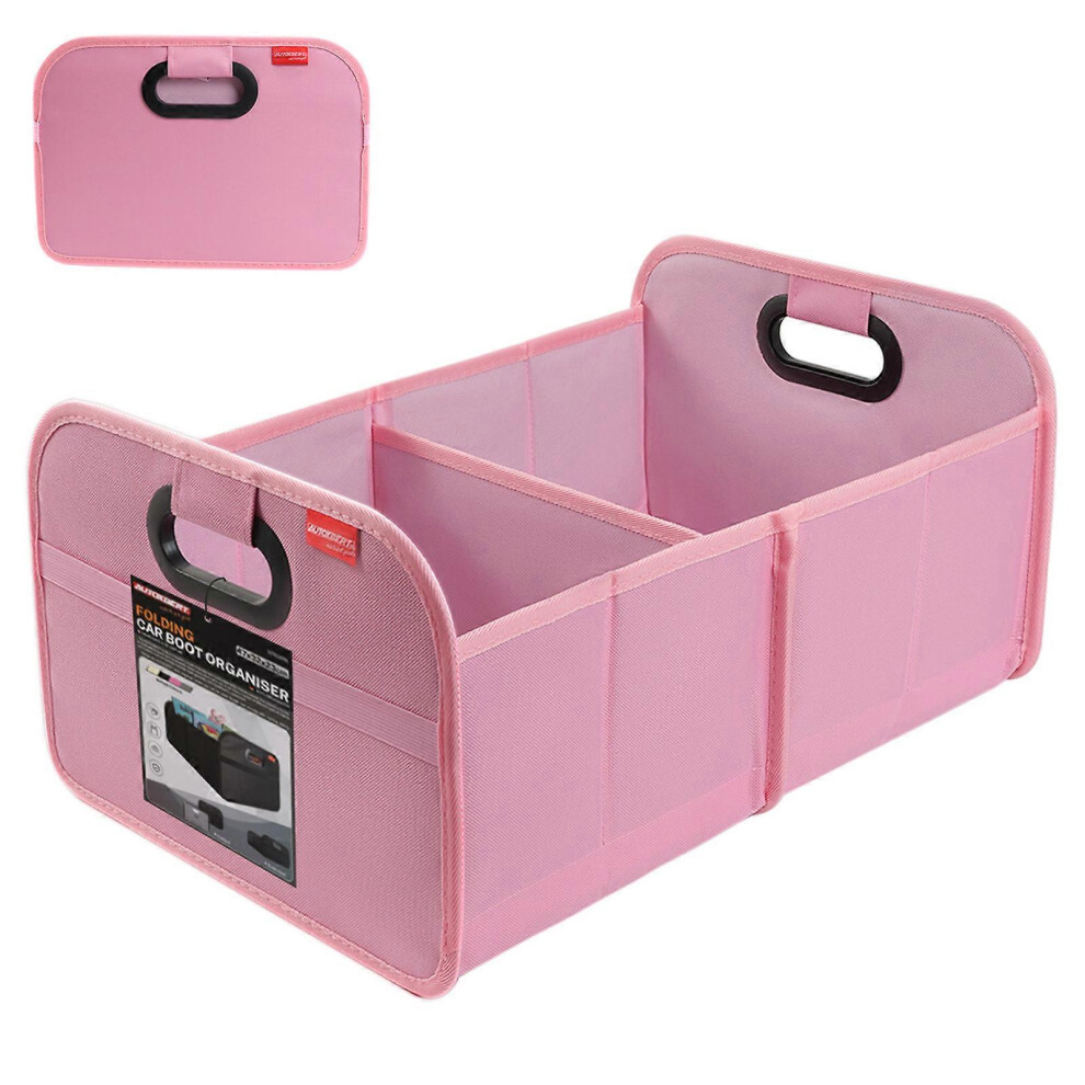 Trunk Organizer 35L Oxford Folding Car Organizer Sturdy Car Organizer With Collapsible Multi-Compartmentcompatible Withsuvs Sedans 3065549316040
