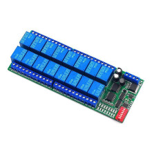 DC12V RS485 32/16/8-Kanal-Relaismodul, kompatibel mit effizienter Automatisierung in Haushalt und Industrie, mehrfarbig