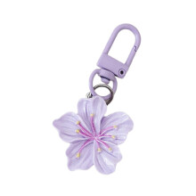 Elegant Keyring Portable Flower Bag Pendant Fashion Accessory Unique Bag Charm Acrylic Texture compatible with Everyday Commuting