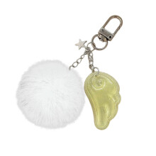 Cute Angel Star Keychain Key Accessory Practical Key Holder Cartoon Key Jewelry Alloy Texture Suitable compatible with Woman Girls
