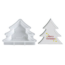 Practical Christmas Theme Candle Mold with Detailed Design Sculpture Moulds compatible with Crafting Unique Candle and Resin Art Multicolor