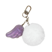 Whimsical Star Keyring Angel Charm Accessory Anime Theme Keychain Charm compatible with Women Teens Stylish Practical Design