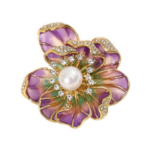 Trendy Butterfly Floral Brooch Alloy Jewelry compatible with Birthdays Anniversaries Versatile Outfit Enhancer Multicolor