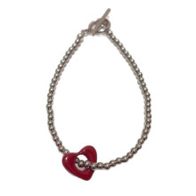 Adjustable Knotted Heart Charm Bracelet Convenient compatible with Terndy Women Rose Gold Accent Handmade Jewelry Gifts Included