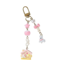 Llavero con forma de casita de mascotas, ligero, de resina, decorativo, para bolso, adorno seguro, compatible con los amantes de los viajes.