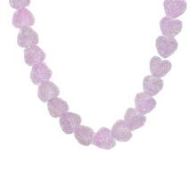Kleurrijke Love Candy hars sleutelbeenketting, uniek ontwerp, lichtgewicht, modieuze halsketting, sieraad, geschikt als cadeau voor vrouwen