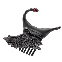 Pendientes de plumas delicadas con función para peinar el cabello. Clip de aleación resistente compatible con accesorios de capas. Multicolor.