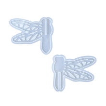 Flexible Silicone Hollow Butterfly Mold compatible with DIY Scented Decors 4 Design Options Incenses Pendant Crafting Mold Multicolor