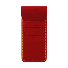 Leather Fountain Pen Case Water Resistant Pen Organiser Portable Pencil Pouches compatible with Men Women Writing Essential Storage