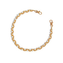 Trendy Adjustable Waist Jewelry Lightweight Metal Chain with Pearls Accent Accessory compatible with Casual And compatible withmal Outfits Multicolor