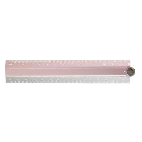 Professional Folding Aluminum Alloy Ruler Measuring Tool compatible with Students Architects Engineering Drafting Measuring Drawing