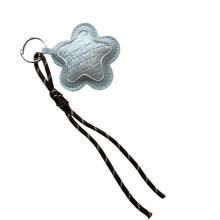 Handmade Star Keychain Charm Soft PU Leather Decorative Accessory Jewelry Gift compatible with Students and Trendy Youth