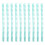 10 Pcs Practical Comb Binding Spines Plastic Comb Bindings 30 Rings Spirals Binding Coils compatible with Student Teach 1