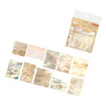 Wasserfester Deko-Aufkleber, geeignet für Scrapbooking, Briefe, Scrapbooking-Zubehör, künstlerischer Aufkleber, mehrfarbig