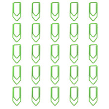 25 Pieces Crayon Inspired Metal Clips with Secure Grip compatible with School Office File Sorting and Craf