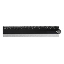 Folding Aluminum Alloy Ruler Multifunctional Drawing Ruler Measuring Tool compatible with Students Engineers Engineering Draftin