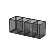 3 or 4 Compartments Pen Holders Large Capacity Desk Organizer Pencil Storage Box Pencil Holders Desk Accessories Multicolor