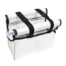 Multifunktionale Werkzeugtasche, kompatibel mit Klappleitern. Ideal für Heimwerkerarbeiten, Baustellen und Arbeiten im Freien.