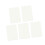 5Pcs Basic Notebook Journal with 60 Pages Unlined/Dotted/Gridde/Lined Softcover Notepads compatible with Drawing Writing Mind M 1