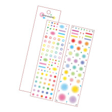 Matte afwerking, gestanst PET-tape, voorgesneden PET-sticker, geschikt voor dagboeken, kalenders, notitieboekjes, fotoalbums, meerkleurig.
