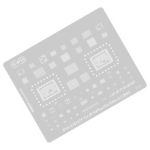 BGA-Reballing-Lötschablone aus Stahl, kompatibel mit 15, 14, 13, 12 und 11 Motherboard-Zubehör, mehrfarbig