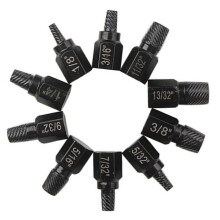 Bolt Extractor Set 10Pcs Stripped Bolt Extractor Set, Impact Bolt Nut Removal Tool, Easy Out Remove Rusted Damaged Screw