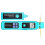 Complete Advanced 6 Function Fiber Testing Diagnostic Device With 10km Inspection Ranging Rechargeable Cell And LED Beam Multicolor 1