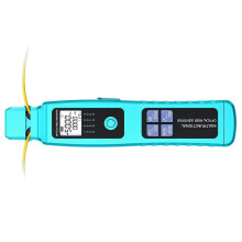 Rechargeable 6 in 1 Fiber Testing Device With 30mW Red Beam And Charging System compatible with 10km Cable Inspection In Maintenance Multicolor