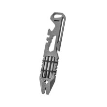 Small Alloys Emergencies Screwdriver 5 Function Opener Tool Pry Bar Bike Maintenance Tool compatible with Cycling Accessories Multicolor