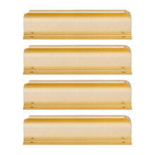 4 stuks draagbare kastgrepen, compatibel met kasten, minimalistische ladehandgrepen, stevige aluminiumlegering, moderne keukenaccessoires
