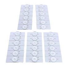 30Pcs 3V Lamp Beads With Optical Len Fliter LCD TV LED Backlight Bead Modification compatible with 32-65 inch LED TV Repair Multicolor