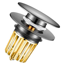 Copper Drain Filter Bounce Cores Sink Drain Plug Sink Basins Drain Basket Sink Stoppers compatible with Bathroom Kitchen Enduring
