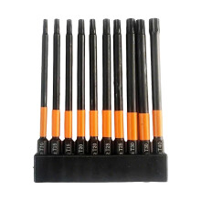 10Pcs 50mm or 100mm Star Screwdriver Bits Set S2Steel Magnetic Tips Accurate Tips \ncompatible with DIY Enthusiasts and Technicians Multicolor