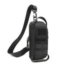 Sacoche à outils d'électricien imperméable 1680D avec plusieurs poches, bandoulière compatible avec les organiseurs professionnels