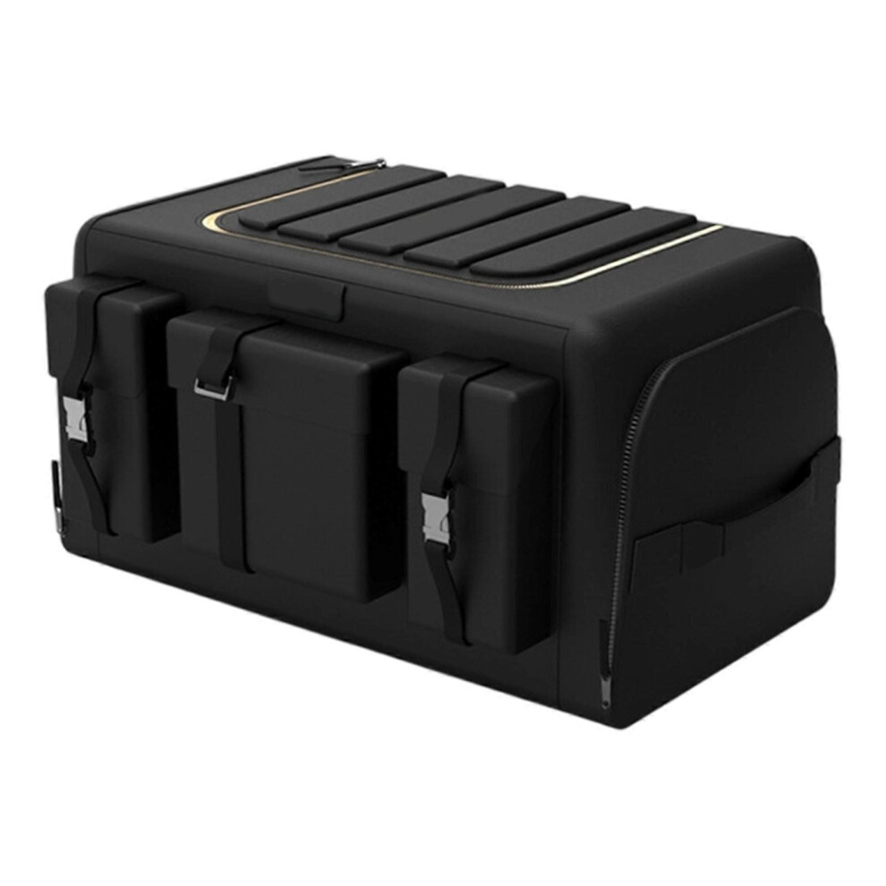 Large Capacity Car Storage Box Car Trunk Organizer Collapsible Cargo Storage Tool Box Waterproof Oxford Cloth Multicolor 4911860358612
