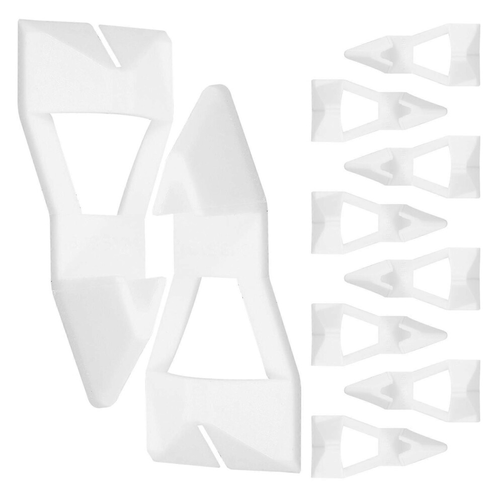 10Pcs Sturdy Shelf Bracket For Floating Shelves And Wardrobe Shelves 3523678346807