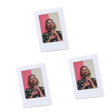 Magnetische DIY-Fotorahmenhalter, geeignet für kleine Schnappschüsse, Bilderrahmen für Zuhause oder Büro, ABS-Kunststoff