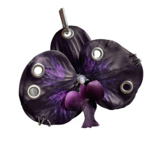Llavero multifuncional con diseño de Phalaenopsis, ergonómico, de plástico, para colgar en el bolso, ideal como adorno o regalo creativo.