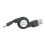 Adjustable Length USB 5V Power Cord DC4.0mmx1.7mm Plug Charging Cable Line compatible with LED Lights Small Electronics 1