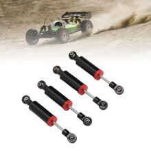 4 Stück 1/10 RC-Stoßdämpfer 70 mm Aluminiumlegierung Schwarz